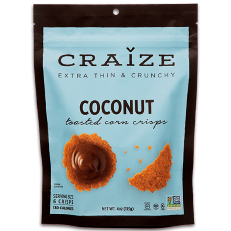 Galletas de maíz tostado sabor COCO 113gr