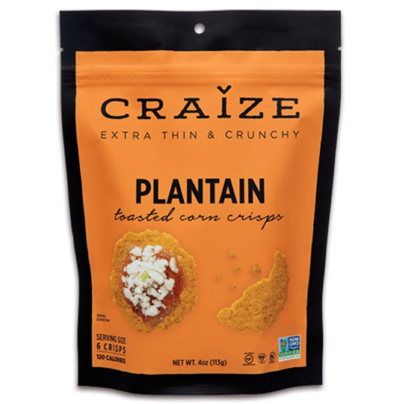 Galletas de maíz tostado sabor PLATANO 113gr
