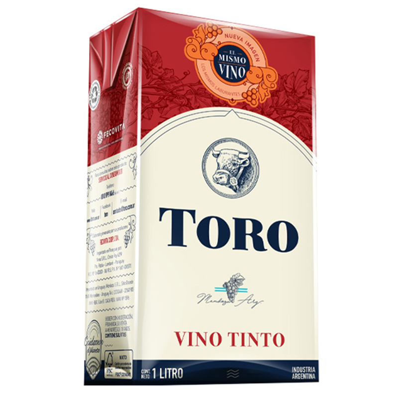 VINO TINTO TORO CAJA 1L