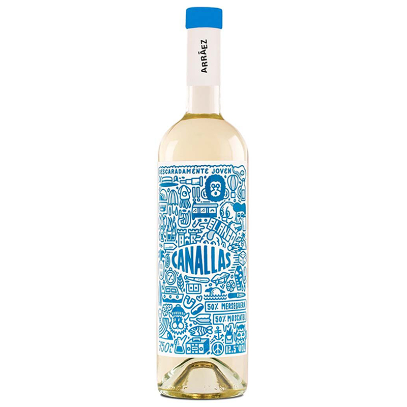 VINO BLANCO CANALLAS