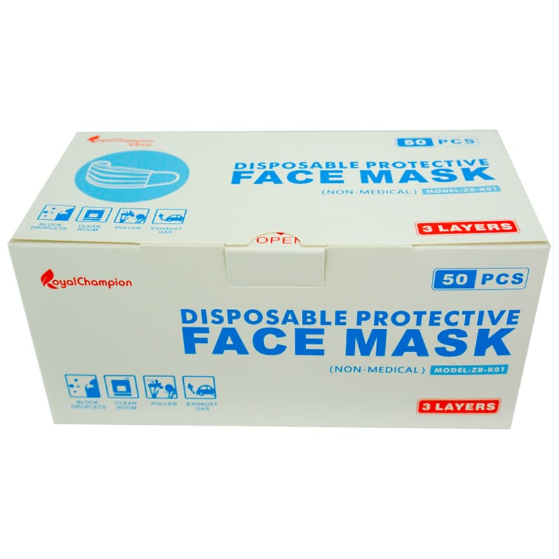 MASCARILLA QUIRURGICA BLANCA 50 UND