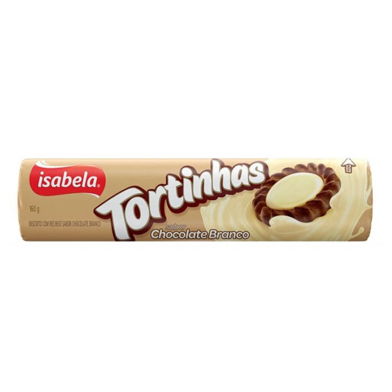 GALLETA ISABELA TARTALETA CHOCOLATE BLANCO 140G