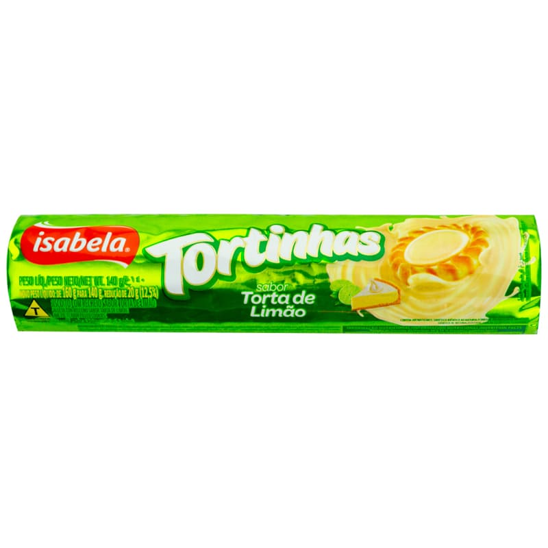 TARTALETA ISABELA LIMON 140 GR