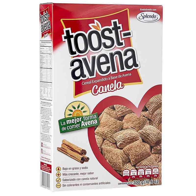 CEREAL TOOST AVENA CANELA 300 GR