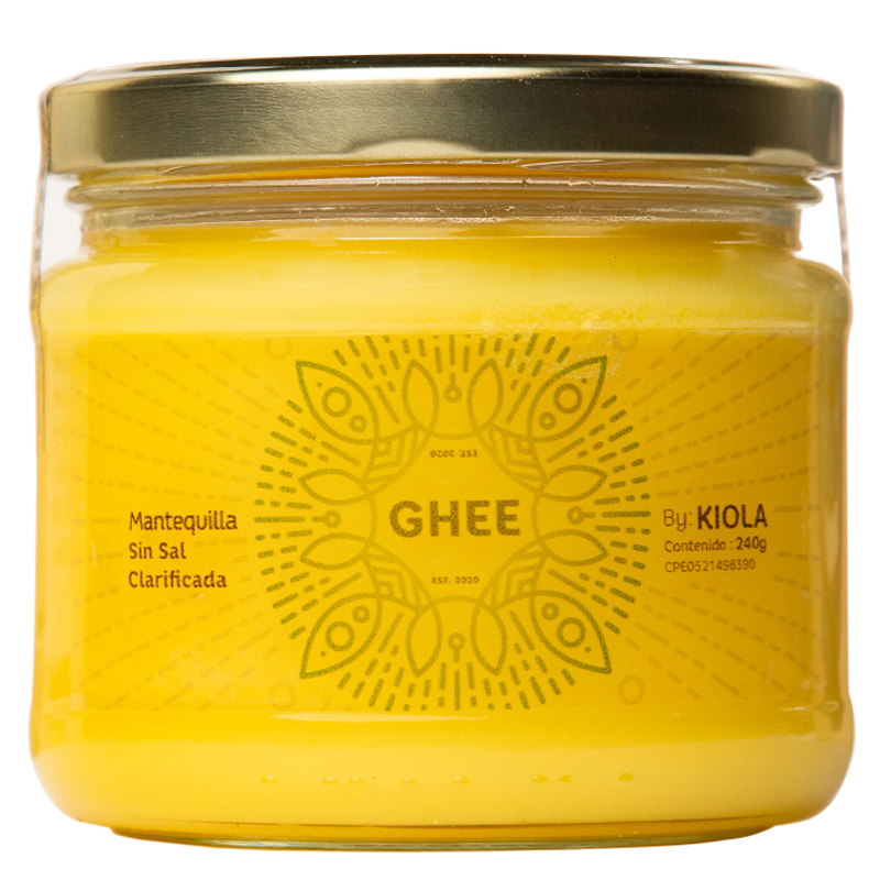 MANTEQUILLA CLARIFICADA GHEE 340 ML