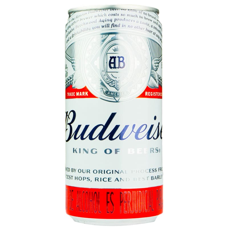 CERVEZA BUDWEISER LATA 237ML