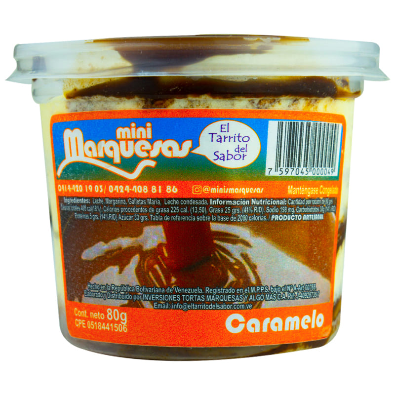 MARQUESA DE CARAMELO EL TARRITO 80GR