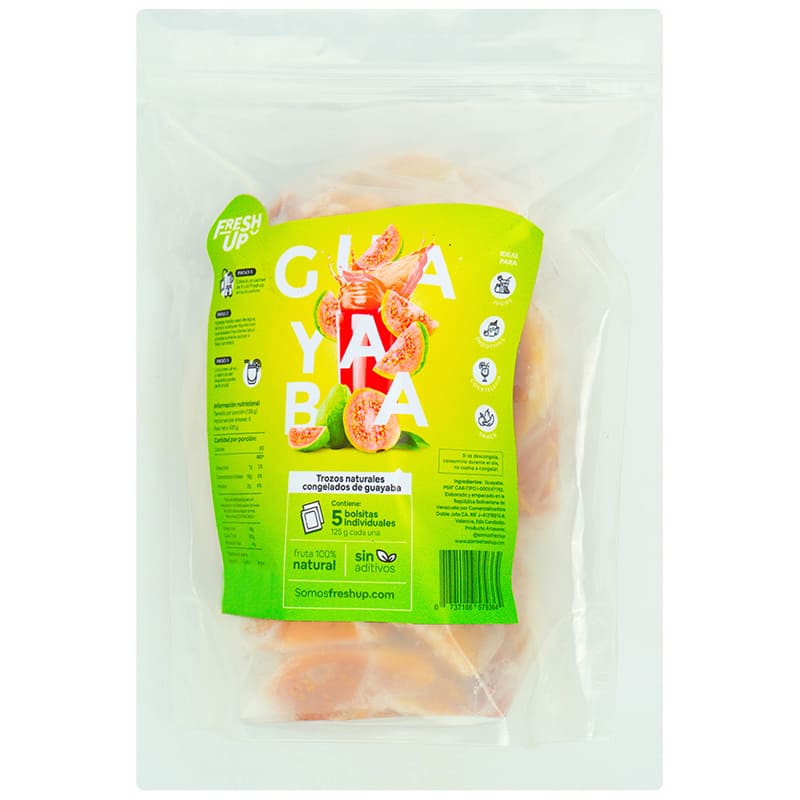 GUAYABA CONGELADA FRESH UP 625GR