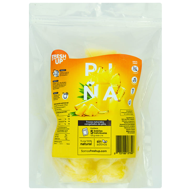 PIÑA CONGELADA FRESH UP 625GR