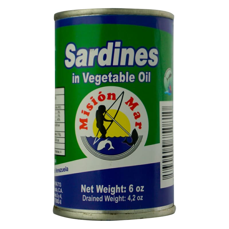 SARDINAS EN ACEITEVEGETAL MISION MAR 170G
