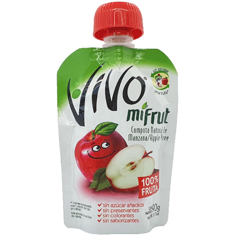 Compota Vivo MiFrut Manzana 90 gr