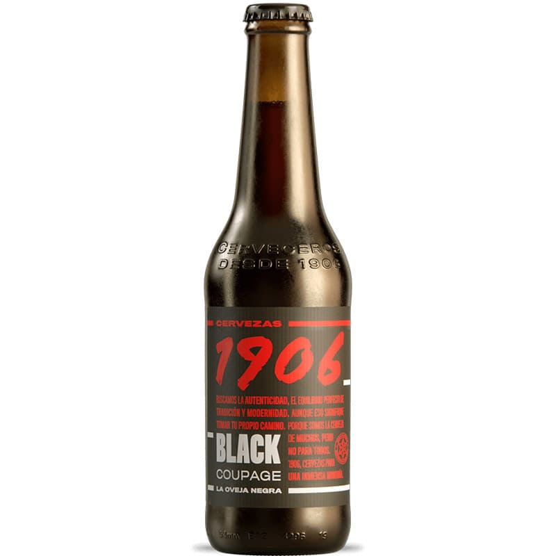 CERVEZA 1906 BLACK 330 ML