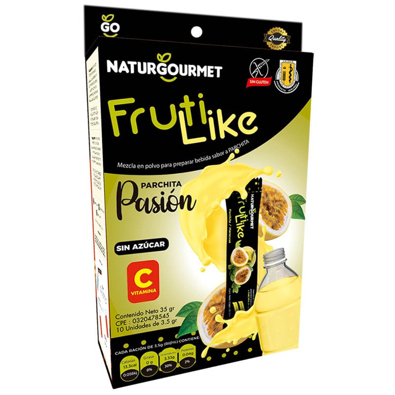 BEBIDA INSTANTANEA DE PARCHITA NATURGOURMET 10 UND