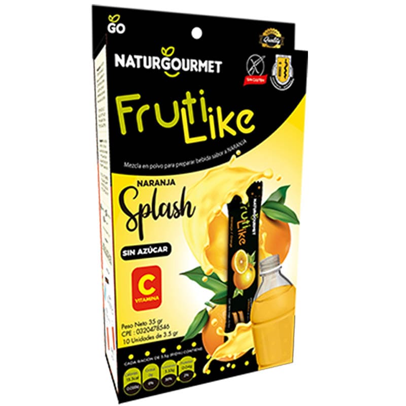 BEBIDA INSTANTANEA DE NARANJA NATURGOURMET 10 UND