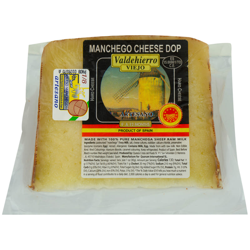 QUESO MANCHEGO VALDEHIERRO 250GR
