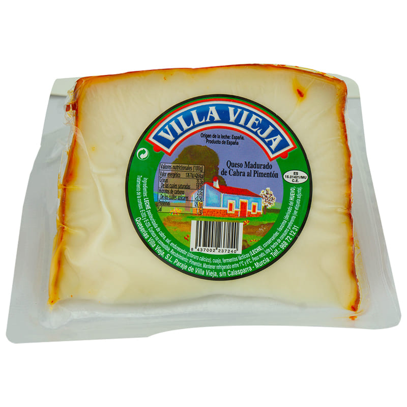 QUESO DE CABRA AL PIMENTON 250GR
