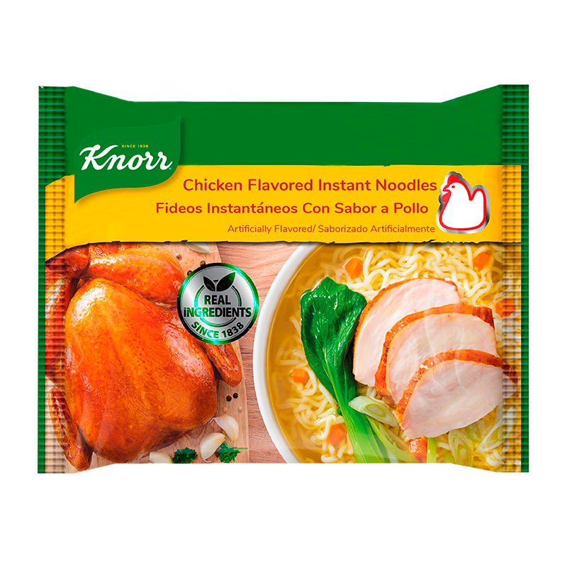 FIDEOS INSTANTANEOS DE POLLO KNORR 75 GR