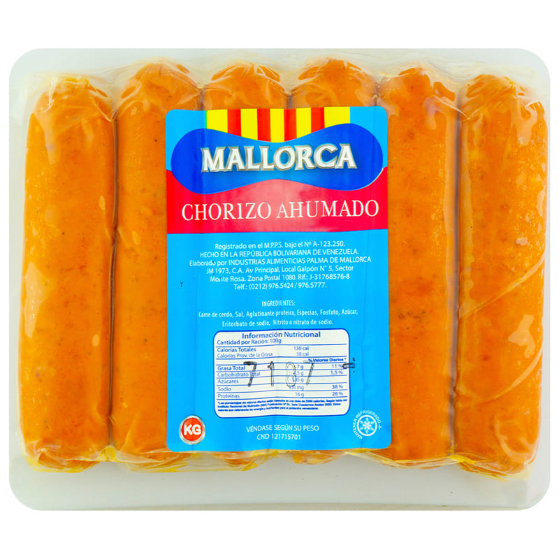 CHORIZO AHUMADO MALLORCA 400GR