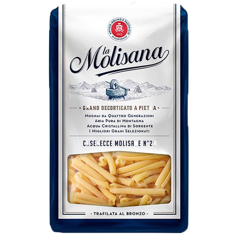 PASTA LA MOLISANA CASERECCE N29 DE SEMOLA 500GR