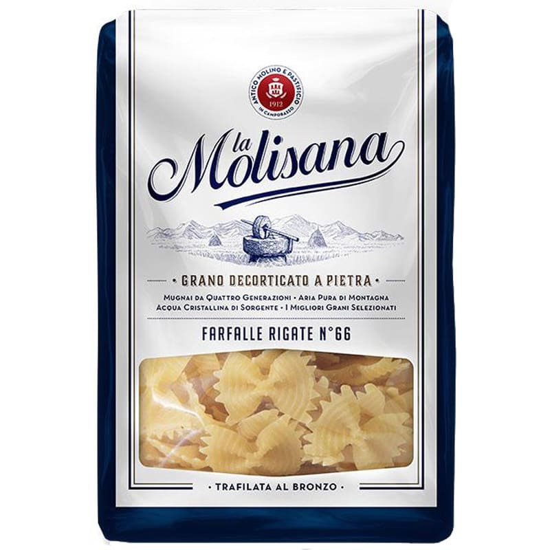 PASTA LA MOLISANA FARFALLE RIGATE N66  500GR