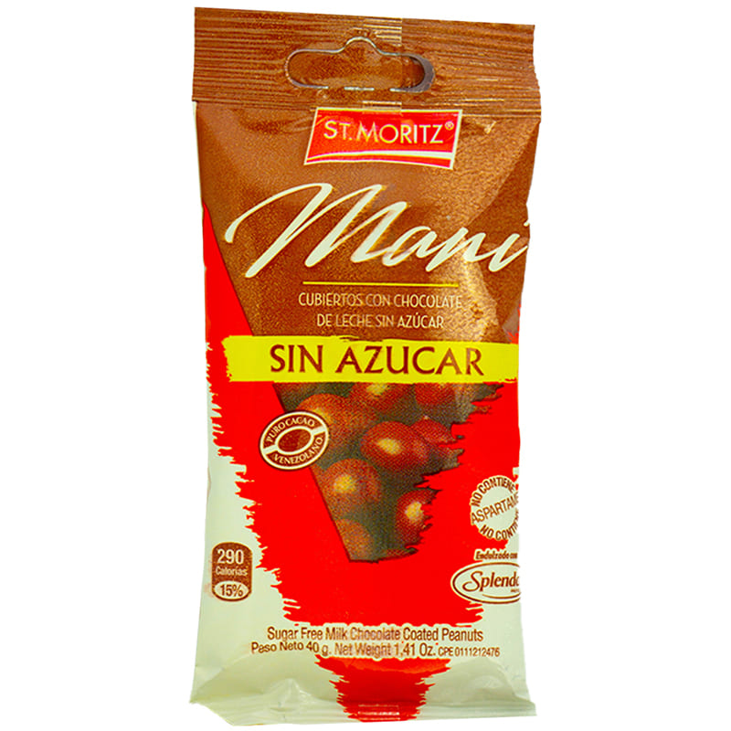 MANI CON CHOCOLATE S/A ST.MORITZ 40GR