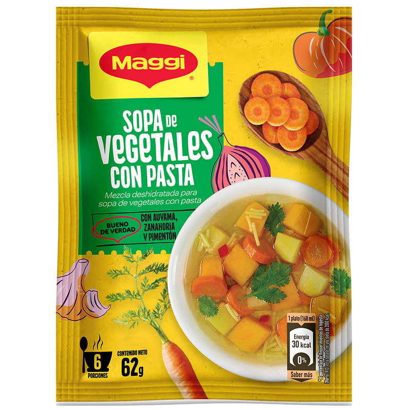 SOPA VEGETALES MAGGI 62G.