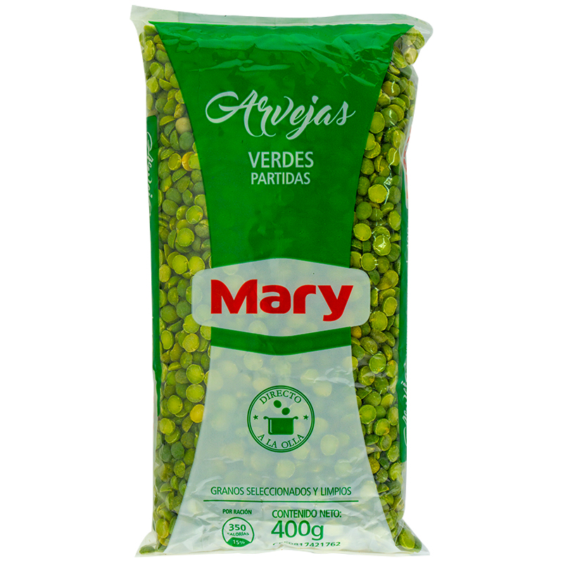 ARVEJAS VERDES MARY 400 GR