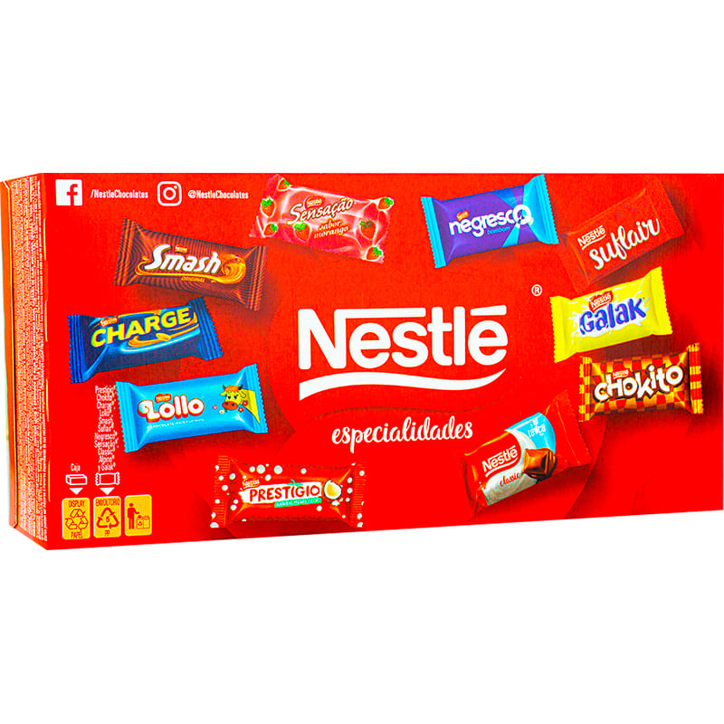 BOMBONES ESPECIALIDADES NESTLE 251GR