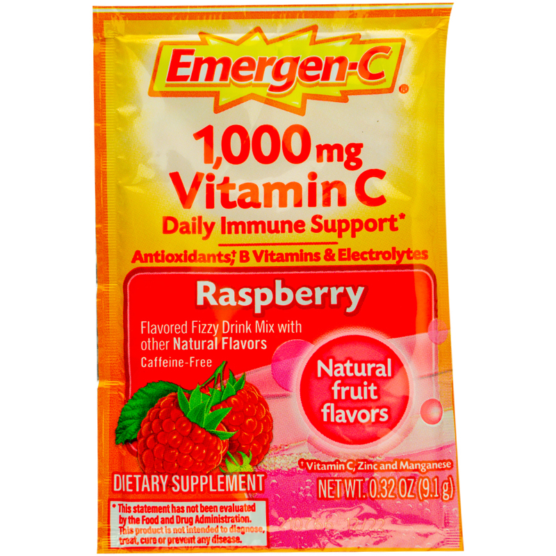 VITAMINA C SOLUBLE RASPERRY EMERGEN-C 32OZ
