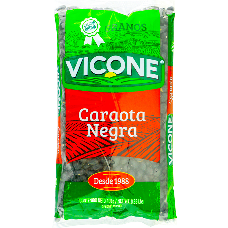 CARAOTAS NEGRAS VICONE 400GR