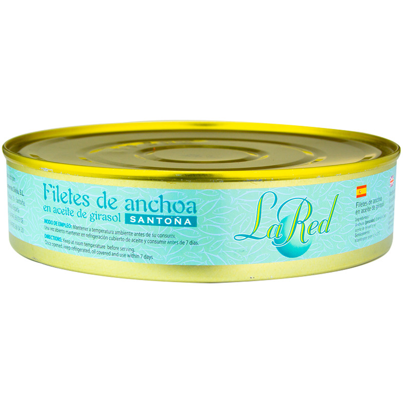 FILETES DE ANCHOA LA RED ENLATADO 500 GR
