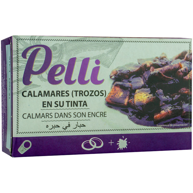 CALAMAR EN TINTA PELLI