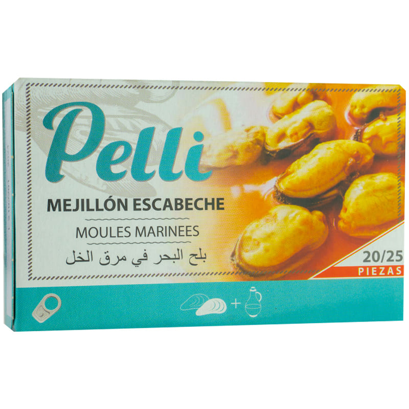 MEJILLON ESCABECHE PELLI 111GR