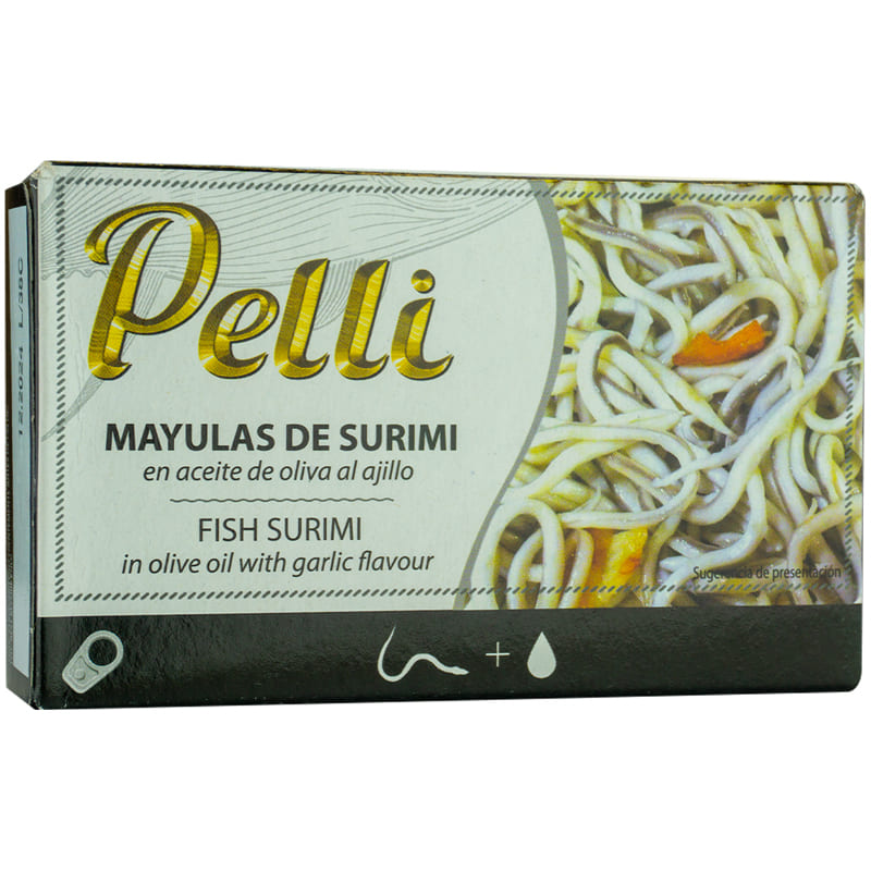 MAYULAS DE SURIMI AL AJILLO PELLI 115GR