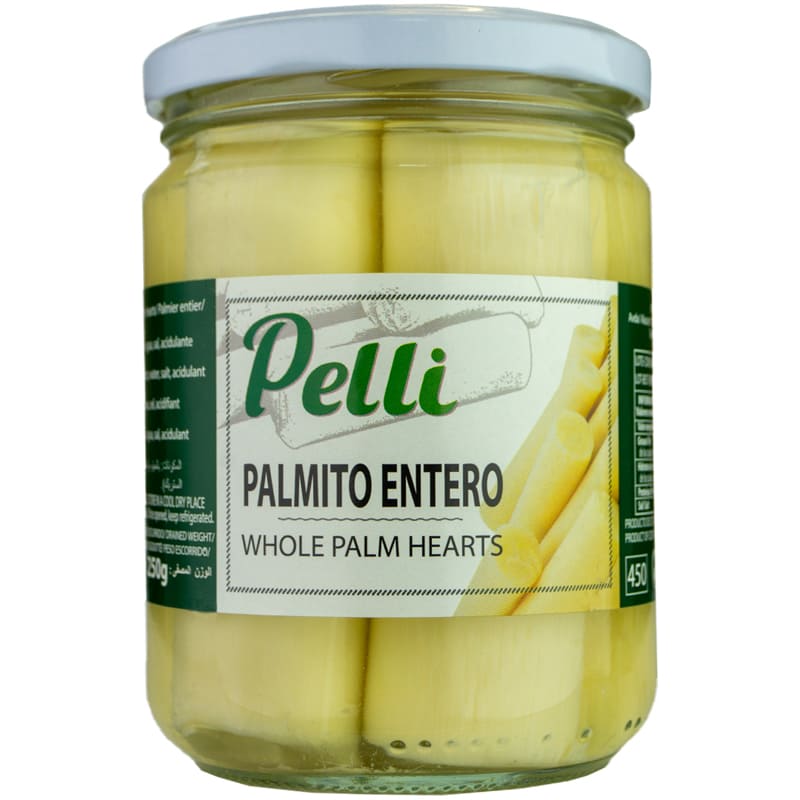 PALMITO ENTERO PELLI 410GR