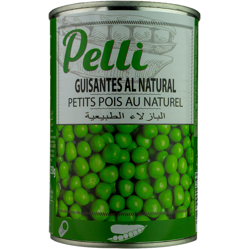 GUISANTES NATURAL PELLI 390GR