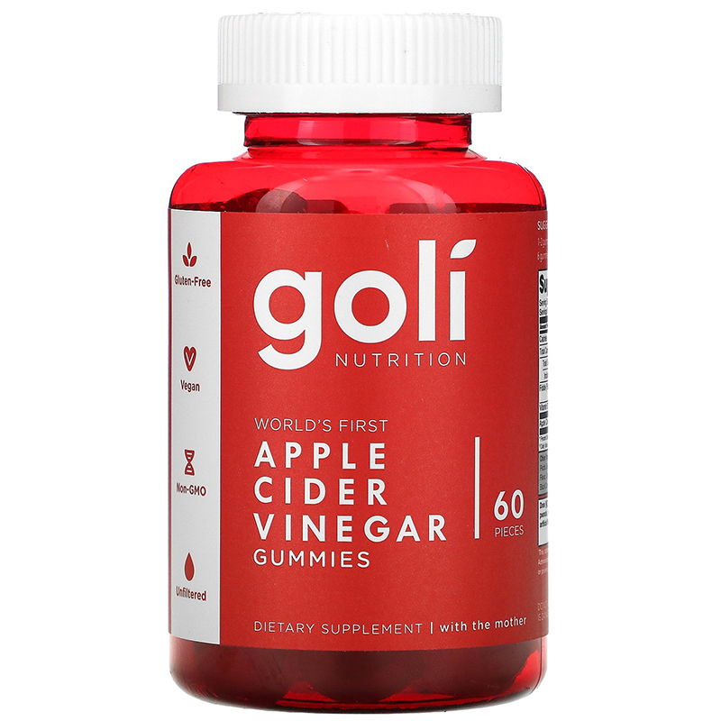 GOMITAS DE SIDRA DE MANZANA GOLI 60UND