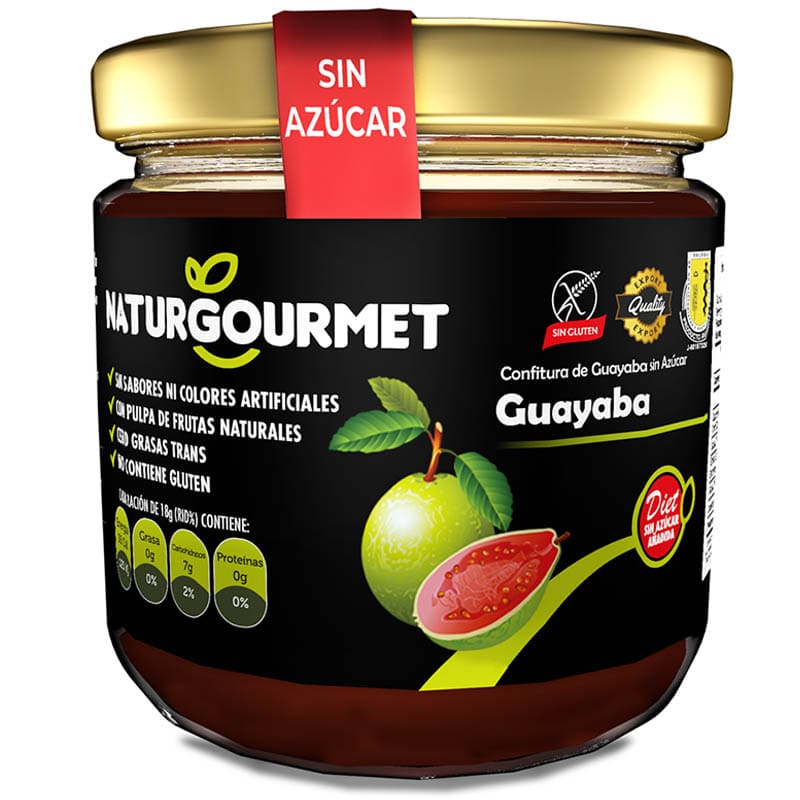 CONFITURA DE GUAYABA NATURGOURMET 200GR
