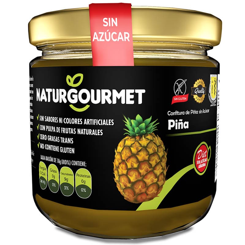 CONFITURA DE PIÑA NATURGOURMET 200GR