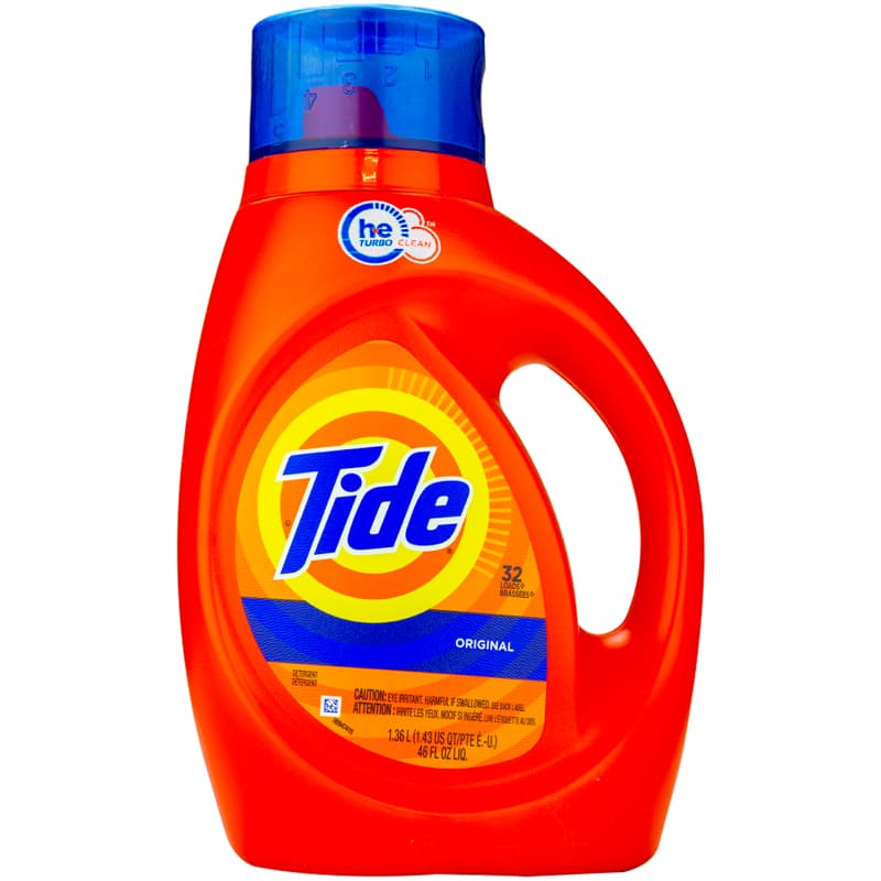 DETERGENTE TIDE ORIGINAL 32 LAVADAS 46 OZ