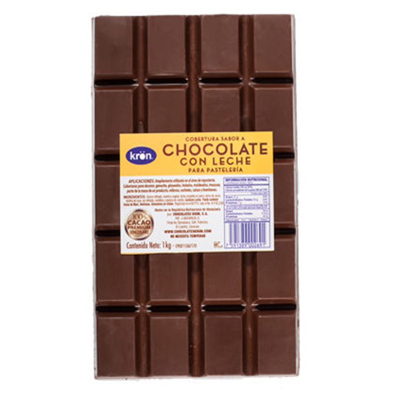 CHOCOLATE CON LECHE KRON 1 KG