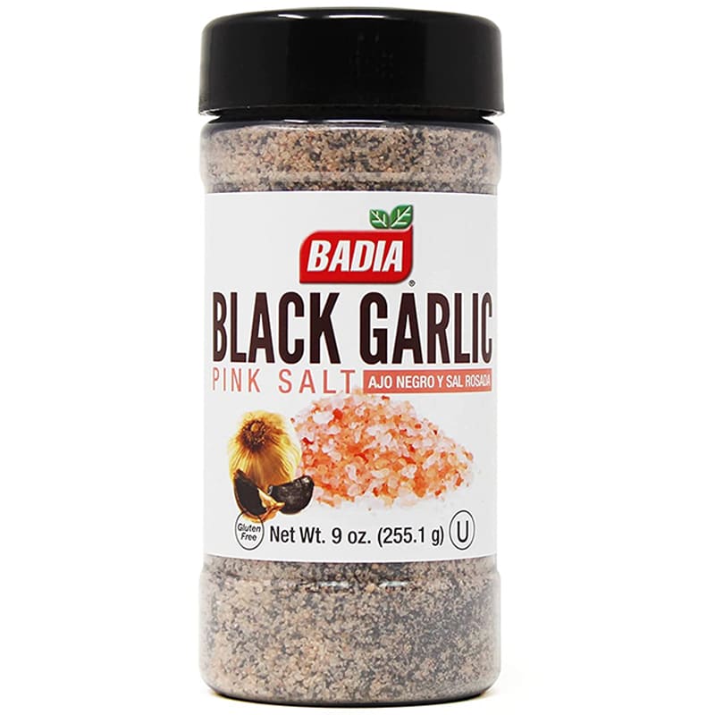 AJO NEGRO CON SAL ROSADA BADIA 9OZ