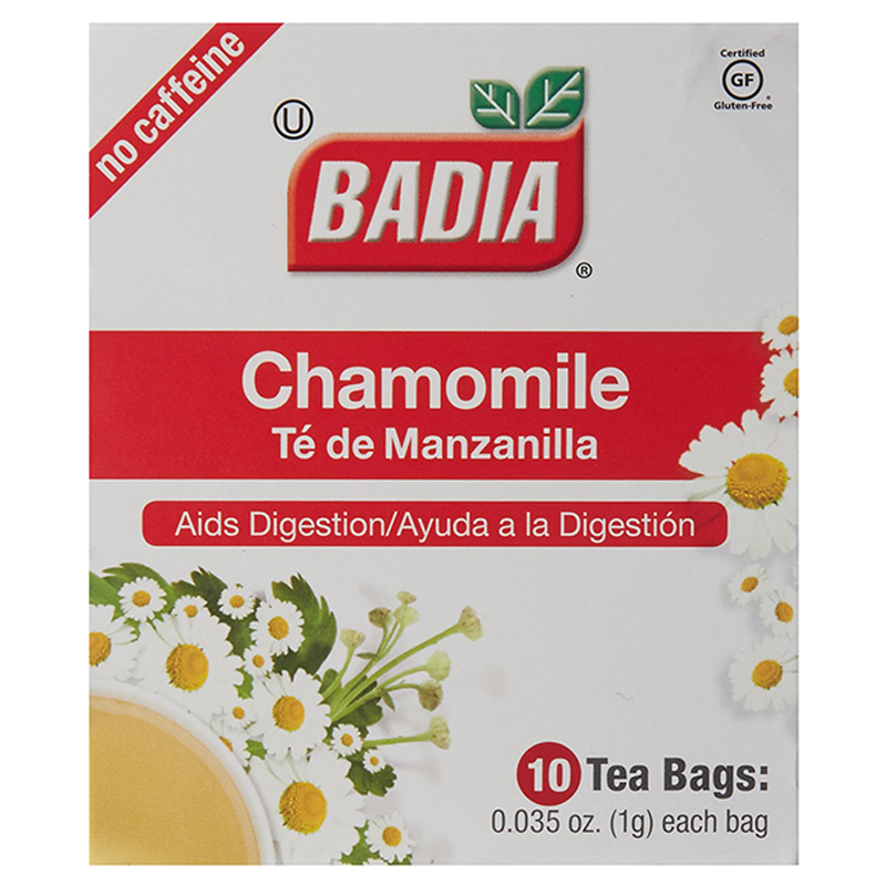TE DE CAMOMILA BADIA 10 UND