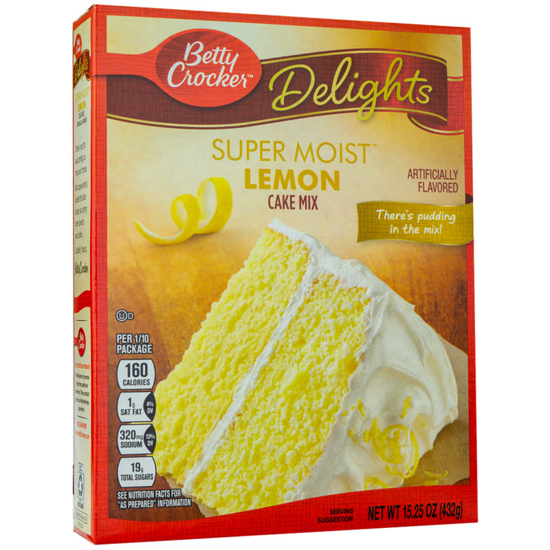 MEZCLA PARA TORTA BETTY CROCKER  DE LIMON 432 GR