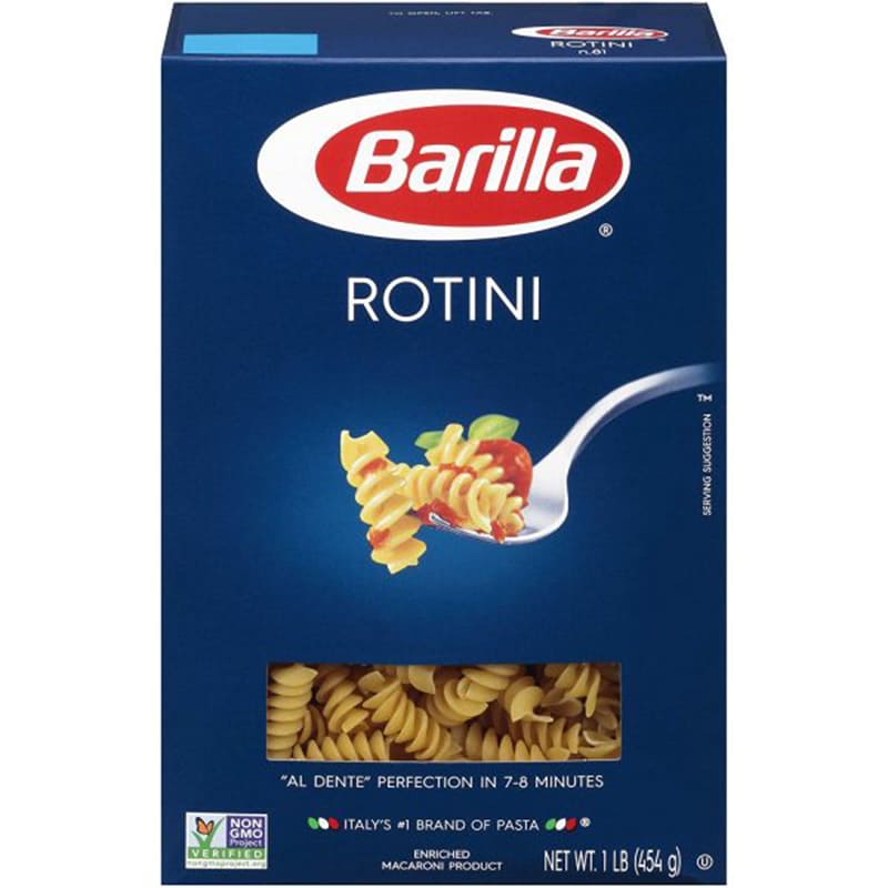 PASTA BARILLA ROTINI 454GR