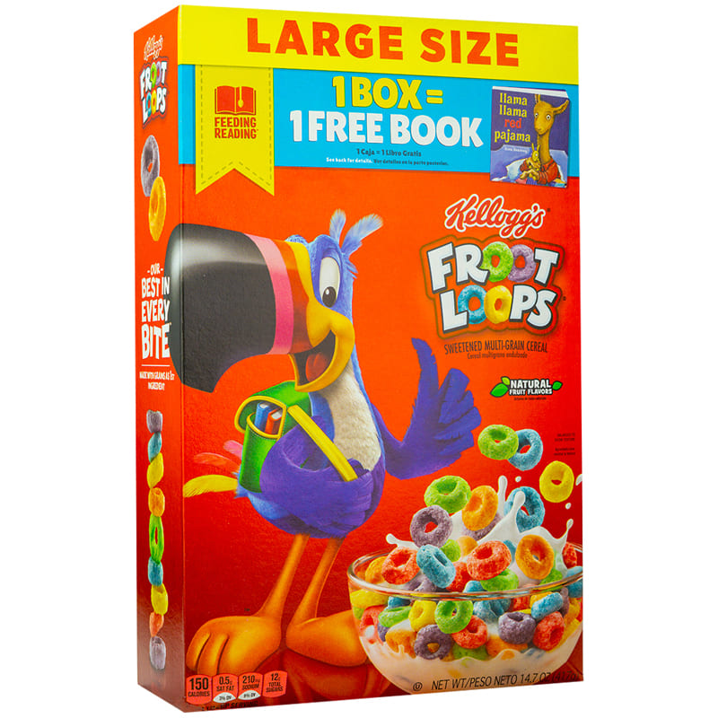 CEREAL KELLOGS FROOT LOOPS 417 GR