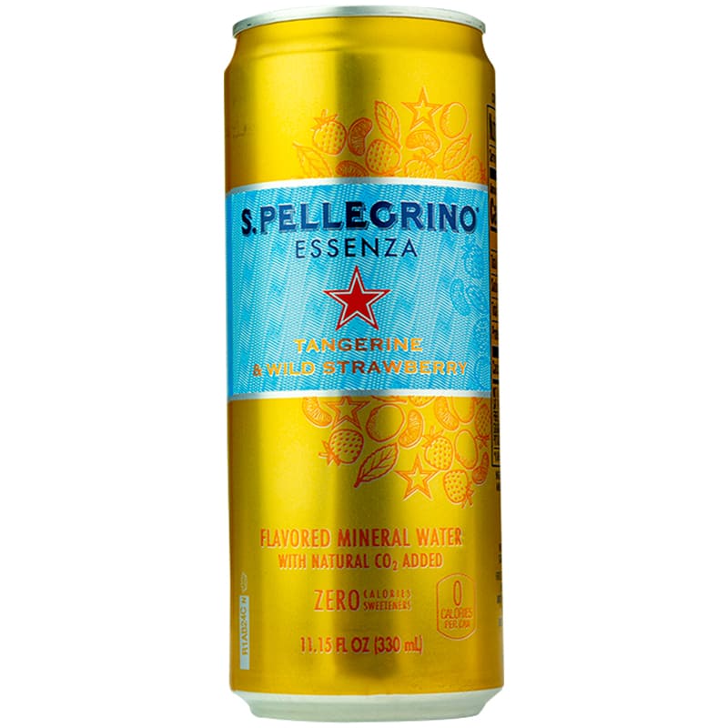 AGUA SABORIZADA SAN PELLEGRINO TANGE/STRAWBER 330 ML