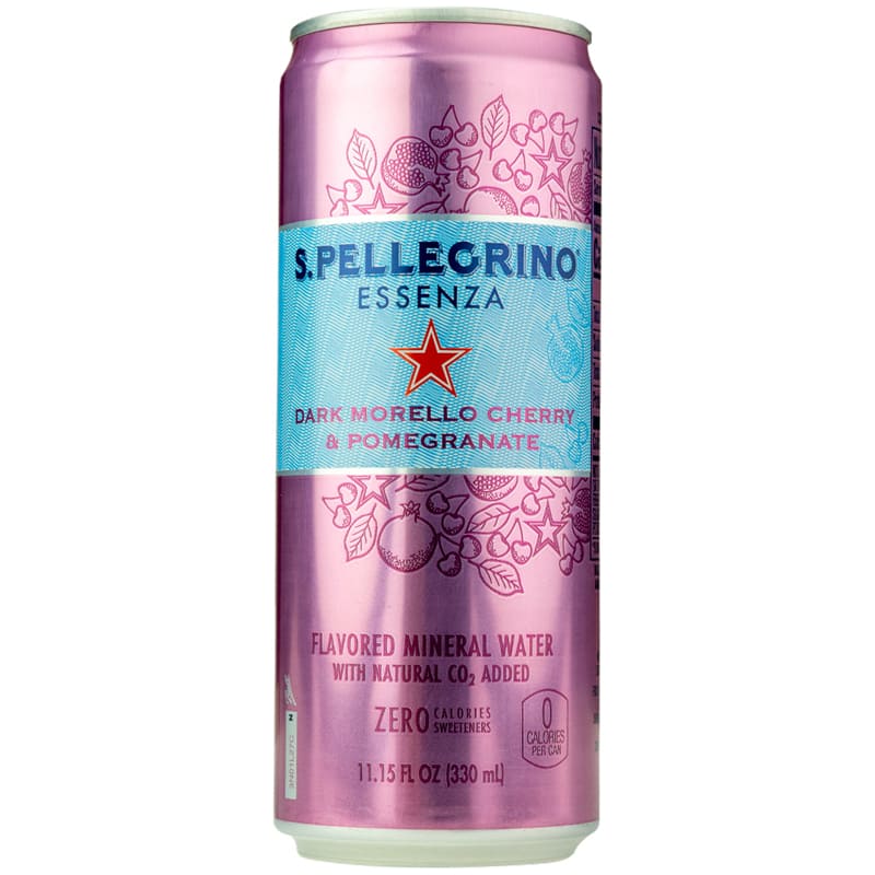 AGUA SABORIZADA SAN PELLEGRINO CHERRY/POMEGRANA 330 ML