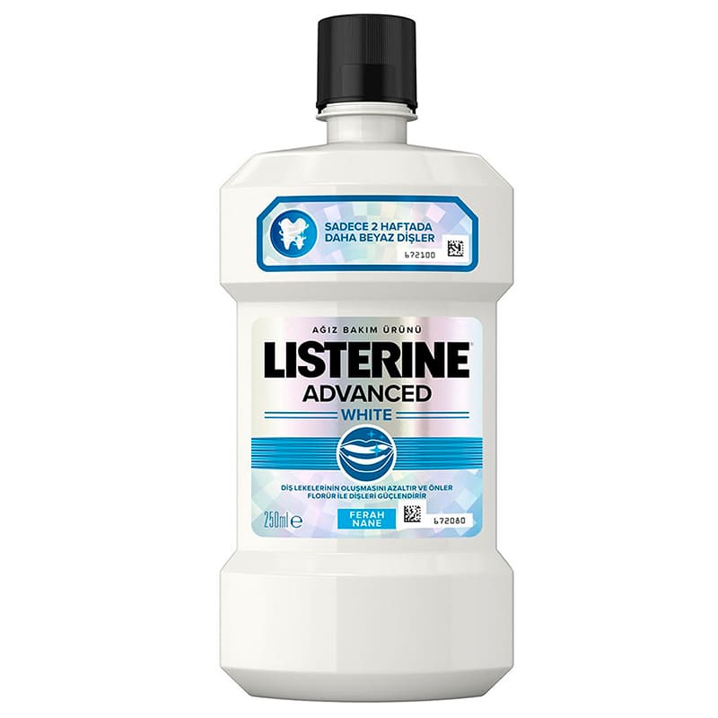 LISTERINE ADVANCED WHITE 250 ML