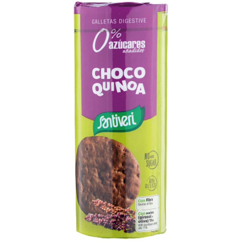 Galletas santiveri choco quinoa 175 gr